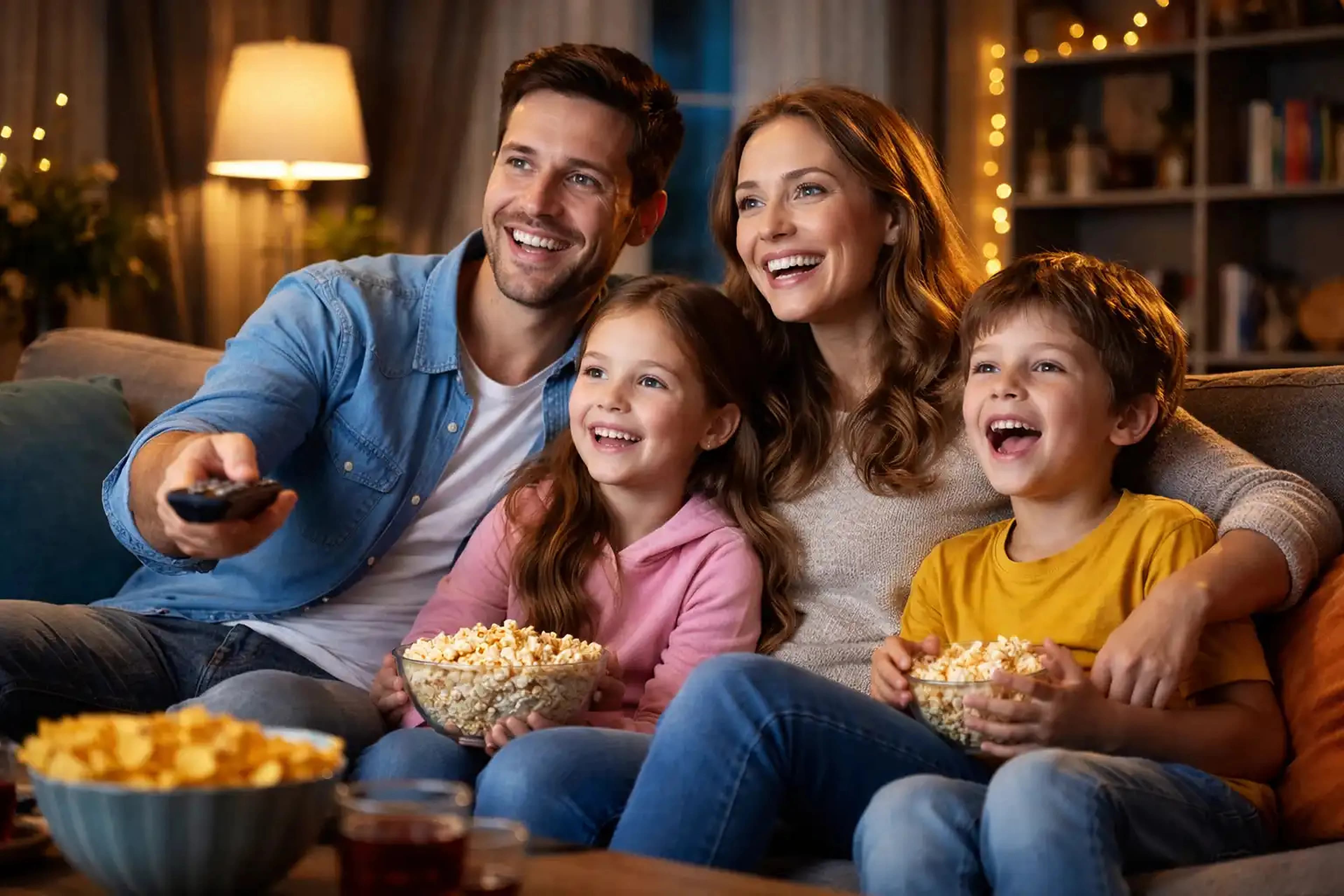 Iptv Norge: norsk Iptv-abonnement med direktesendt sport, filmer, serier og 4K-kanaler på en smart-TV